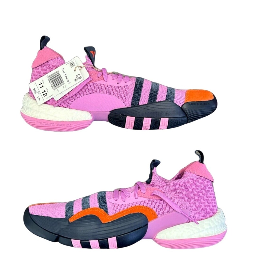 Adidasβ Trae Young 2 Stratosphere Lilac Basketball Shoes Men's Size 11 NWT